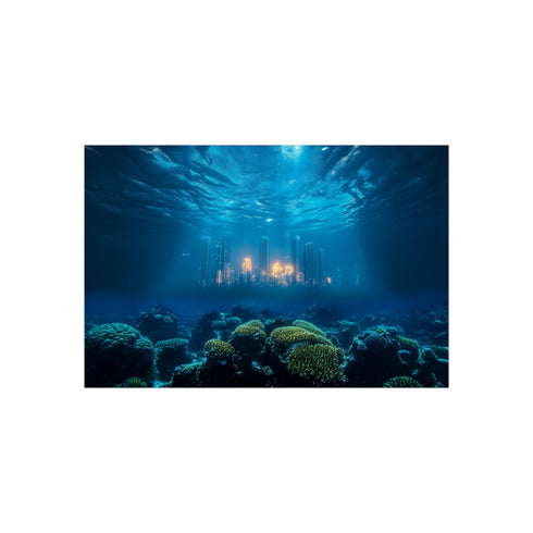 Glowing Sunken City Coral Reef