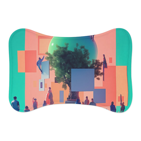 "Glowing Tree of Life Pet Mat"