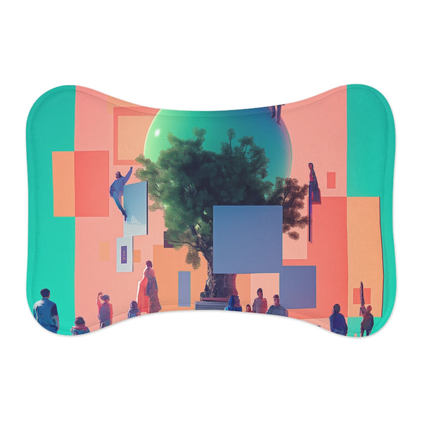 "Glowing Tree of Life Pet Mat"