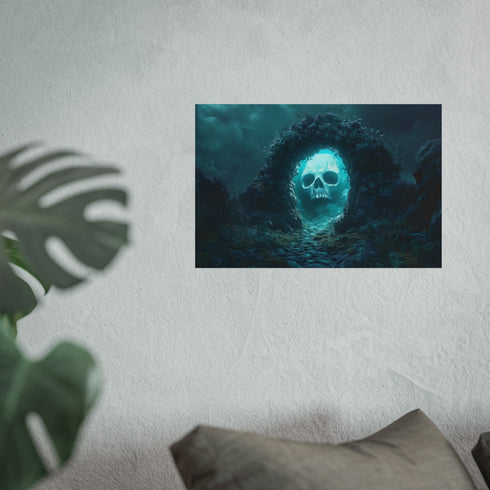 Glowing Valley Through Skull Gate