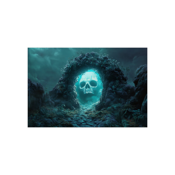 Glowing Valley Through Skull Gate