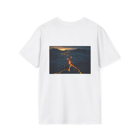 Glowing Veins Cracked Earth T-Shirt