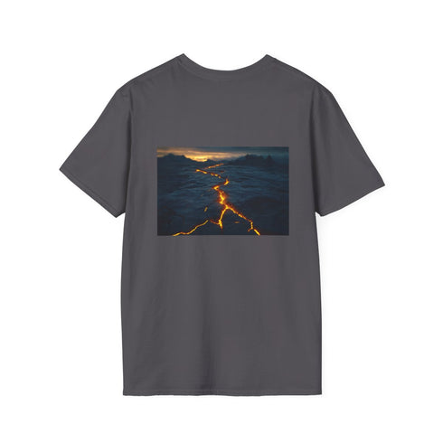 Glowing Veins Cracked Earth T-Shirt