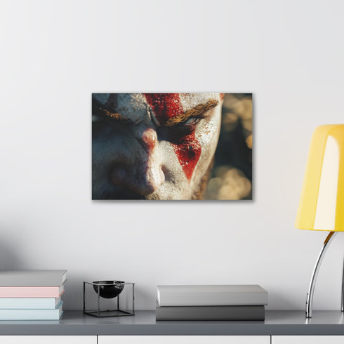 God of War Fury Unleashed canvas print - indoor hanging decor