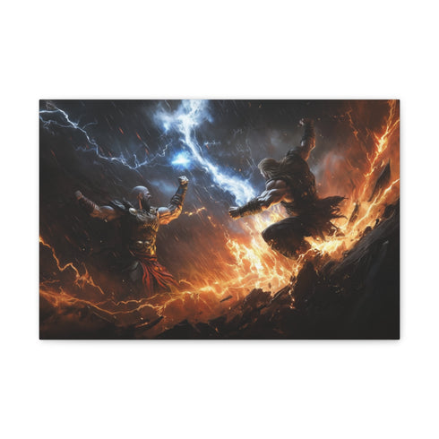 God of War in Action.