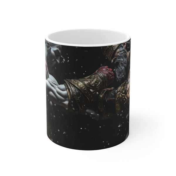 "God of War Mug: Battle-Ready"