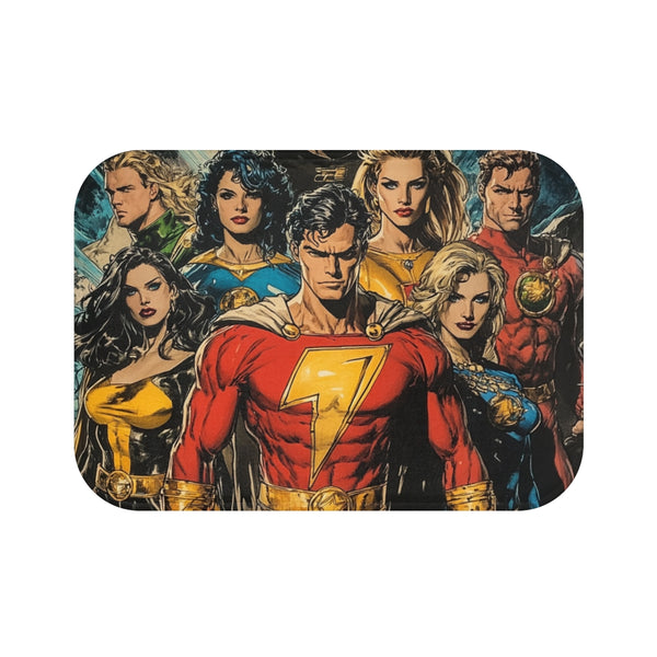 "Golden Age Captain Bath Mat: Sail into Luxury"