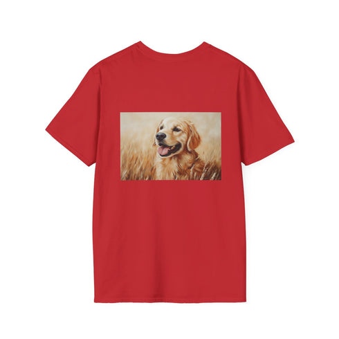 Golden Beauty: Retriever Painting Tee