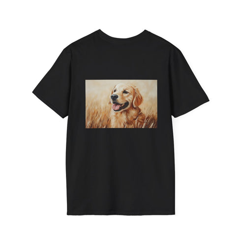 Golden Beauty: Retriever Painting Tee