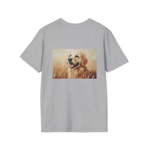 Golden Beauty: Retriever Painting Tee