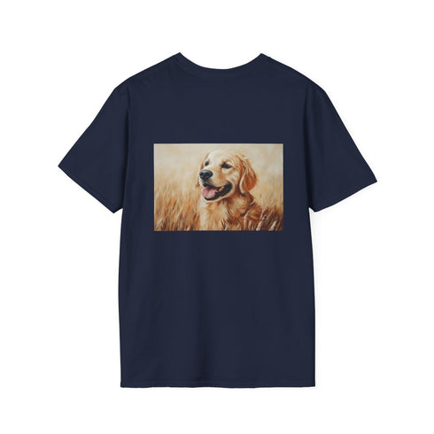 Golden Beauty: Retriever Painting Tee