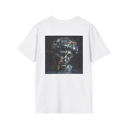 Golden Cracked Marble David Tee