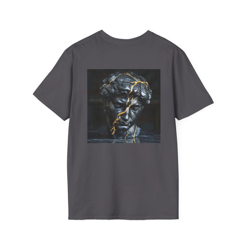 Golden Cracked Marble David Tee