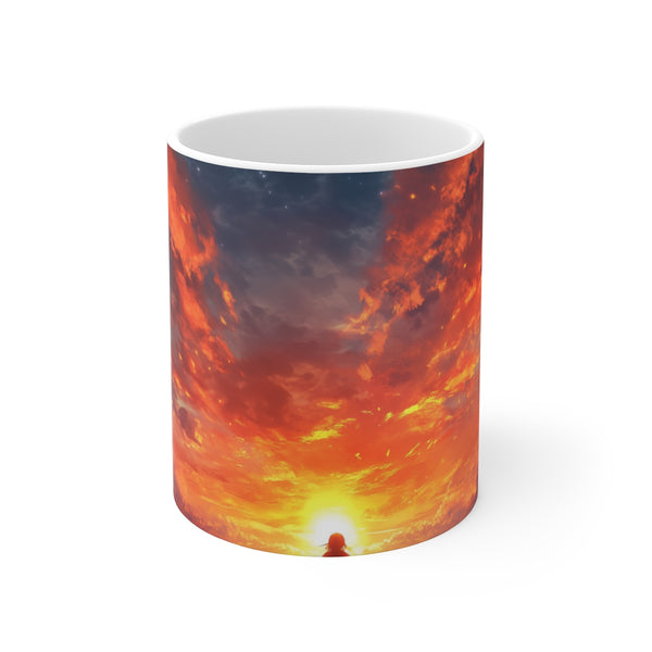 "Golden Dawn Coffee Mug"