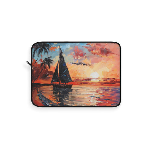 "Golden Horizon Laptop Sleeve"