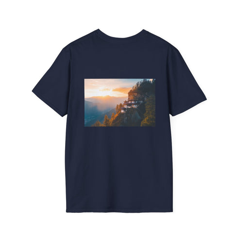 Golden Hour Mountain Temple Shirt