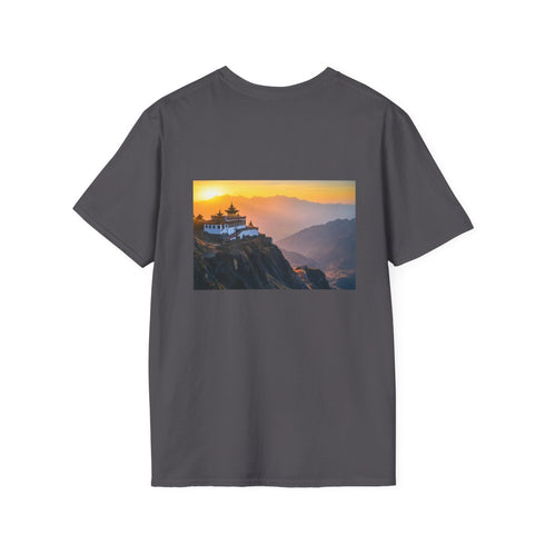 Golden Hour Mountain Temple T-Shirt