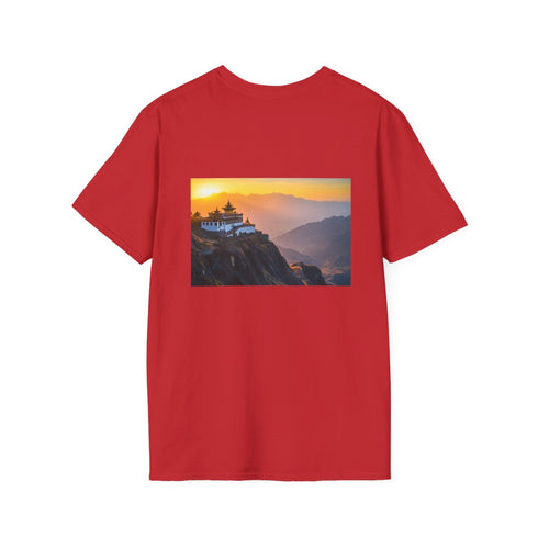 Golden Hour Mountain Temple T-Shirt