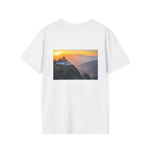 Golden Hour Mountain Temple T-Shirt