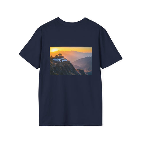 Golden Hour Mountain Temple T-Shirt