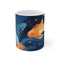 "Golden Koi Fish Coffee Mug"