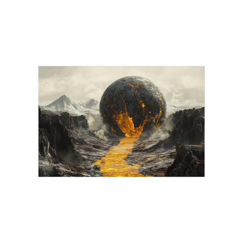 Golden Lava Leak Destroys World
