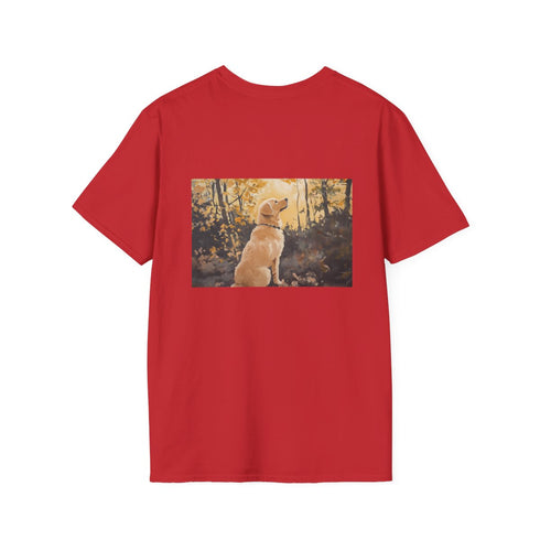 Golden Pup Portrait Tee