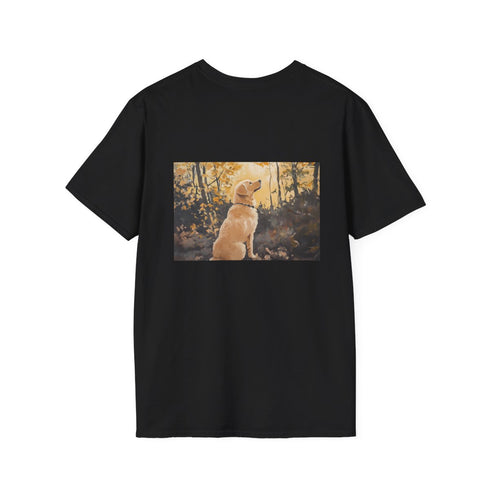 Golden Pup Portrait Tee