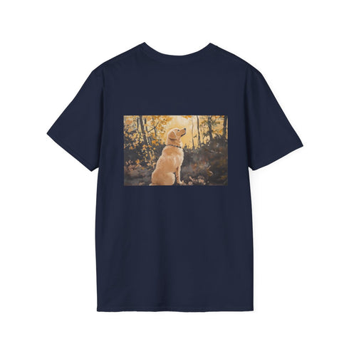 Golden Pup Portrait Tee