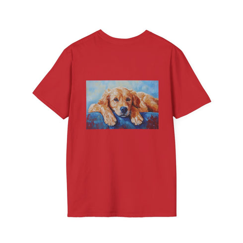 Golden Retriever Artistic Masterpiece Tee
