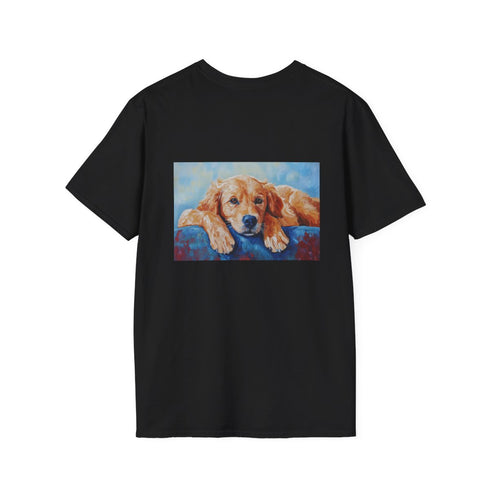 Golden Retriever Artistic Masterpiece Tee
