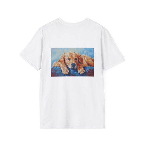 Golden Retriever Artistic Masterpiece Tee