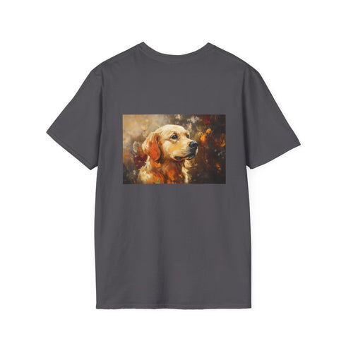 Golden Retriever Artistic Tee: Must-Have!