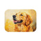 "Golden Retriever Bliss Bath Mat"