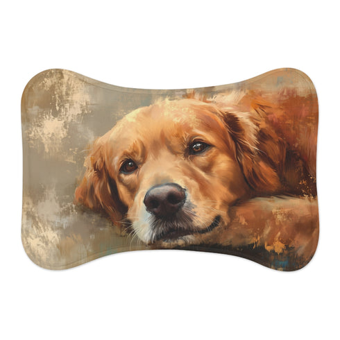 "Golden Retriever Dog Art Mat"
