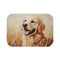 "Golden Retriever Dream Bath Mat"