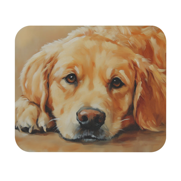 Golden Retriever Masterpiece Mouse Pad