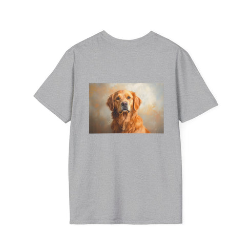 Golden Retriever Masterpiece Tee: Perfect for Dog Lovers!