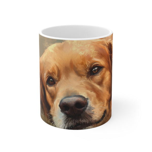 "Golden Retriever Portrait Coffee Mug"