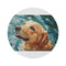 "Golden Retriever Pup Fun Rug"