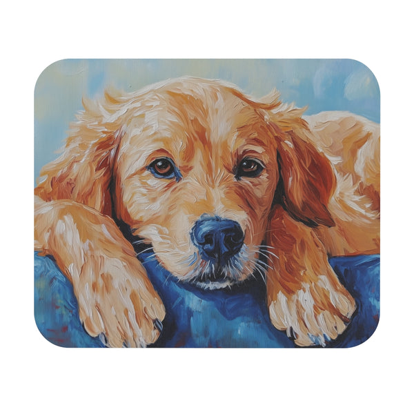 Golden Retriever Puppy Mouse Pad