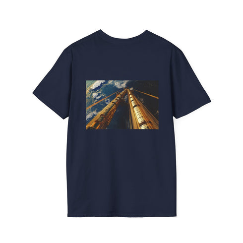Golden Thread Space Elevator Shirt