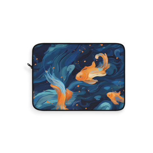 "Goldfish Joy Laptop Sleeve"