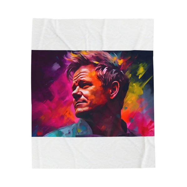 "Gordon Ramsay Plush Blanket: Cozy and Stylish Home Must-Have!"