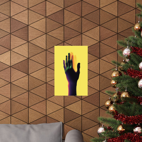 70s Nightmare horror poster featuring gory grasping hands.