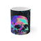 "Gothic Skulls Coffee Mug" - Sip in Style with Grunge Glamour