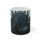 Gothic Throne Raven Coffee Mug