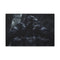 Gothic Throne with Ravens — 24×16 Canvas Wall Art — Front Gallery-Wrapped Canvas View