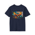 Graffiti Phoenix Brick Wall T-Shirt