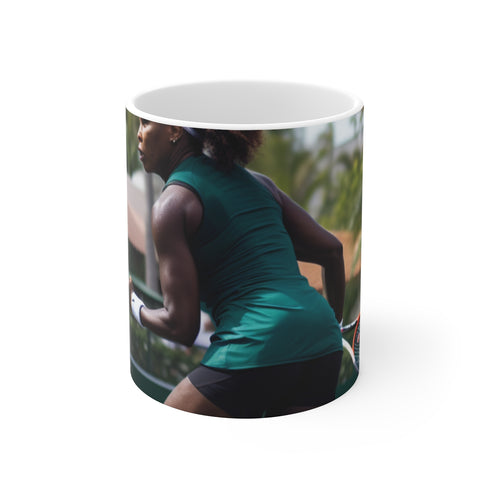 "Grand Slam Serena Tennis Mug"
